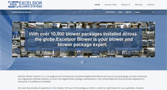 Desktop Screenshot of excelsiorblower.com