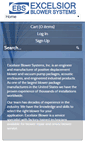 Mobile Screenshot of excelsiorblower.com